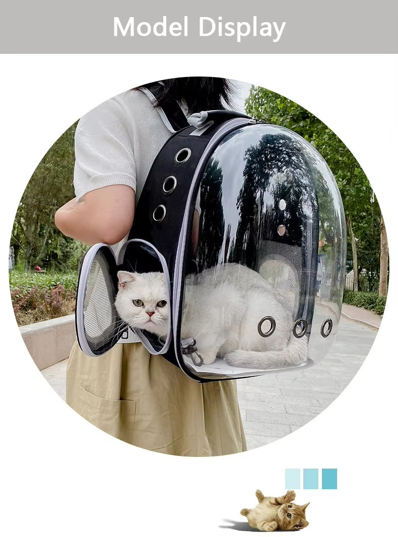 Transparent carrying for pets