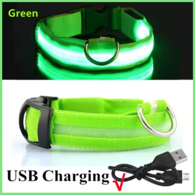 LED Luminous Dog Collar