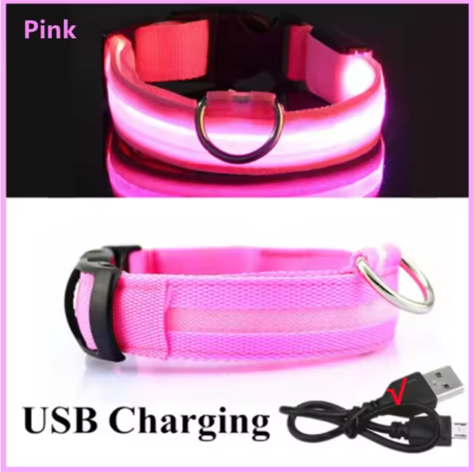 LED Luminous Dog Collar