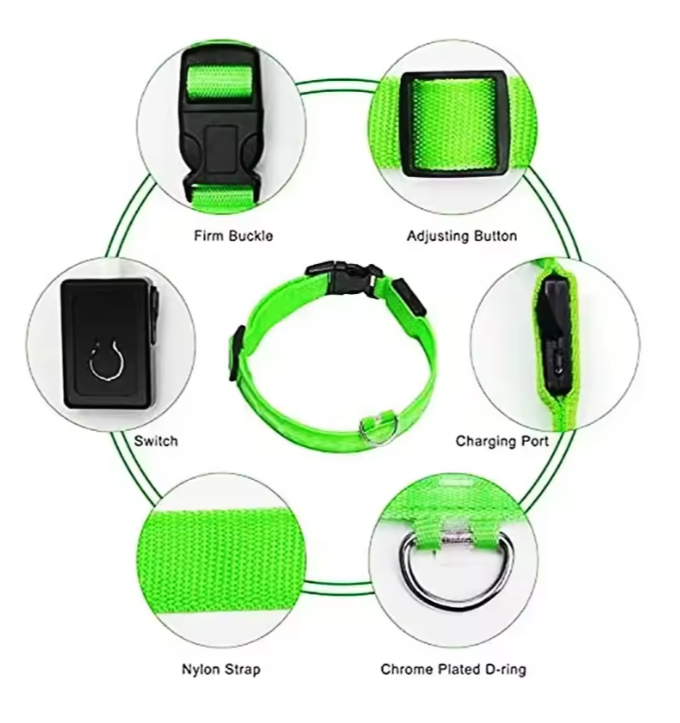 LED Luminous Dog Collar