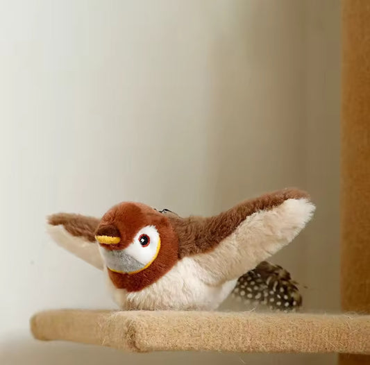 Interactive toy for cats "Bird"