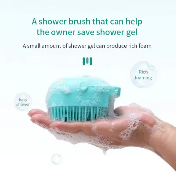 Shower and Grooming Brush for Pets