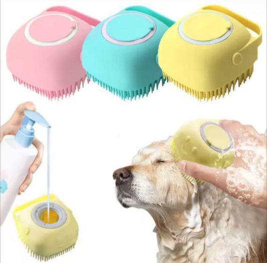 Shower and Grooming Brush for Pets